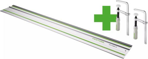 FESTOOL FS 1400/2 Lt Edt FSZ vodící lišta 1,4 m + šroubovací svěrky 578422