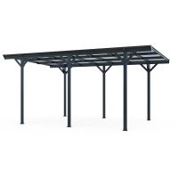 Riwall PRO RMCP 16 x 10 Anthracite přístřešek pro auto ( 5 x 3 m ) (1)