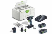 FESTOOL Akumulátorový vrtací šroubovák TXS 18 TBX4,0 I-Set FESTOOL Akumulátorový vrtací šroubovák TXS 18 TBX4,0 I-Set