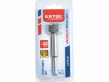 EXTOL PREMIUM fréza čelní-sukovník do dřeva s SK plátky, O 20mm stopka 8mm 8802017 (1)