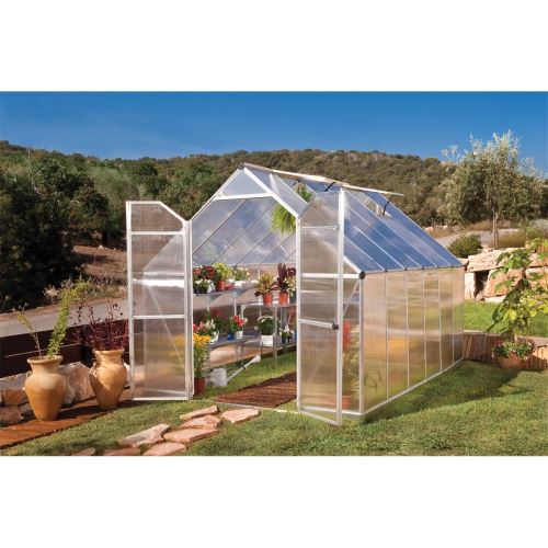 PALRAM 701944 ESSENCE 8x12 m  silver - polykarbonátový skleník