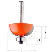 CMT C937 Zaoblovací fréza vypouklá - R8 D28,7x12,7 S=8 HW (1)