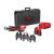 MILWAUKEE M12HPT-202C V-SET aku hydraulický lis včetně čelistí v kufru