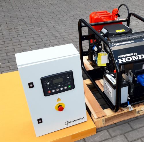 Honda Generga Rámová profesionální elektrocentrála SP 10 H AVR AMF (s automatikou startu)