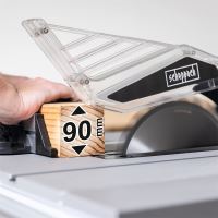 Scheppach HS 254 stolová pila + kotouč pro jemné řezy (48 zubů) (3)
