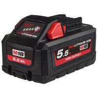 MILWAUKEE M18 HB5.5 HIGH OUTPUT akumulátor 18V 5,5Ah