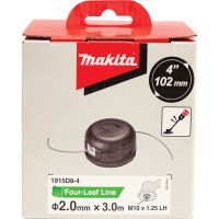 MAKITA strunová hlava poloatomatická 2,0mm, návin 3m, závit M10x1,25LH STOP (1)