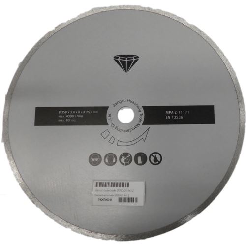 SCHEPPACH ŘEZNÝ KOTOUČ PRO HSM 3500, PR. 350/25,4 (DLAŽDICE) 7906700701