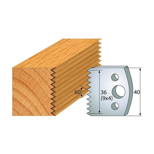 IGM profil 117 - pár nožů 40x4mm SP
