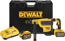 DEWALT DCH614X2 FLEXVOLT 54 V aku kombinované kladivo SDS Max 45 mm + 2 x 2x9,0Ah baterie a nabíječka