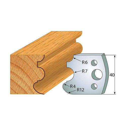 IGM profil 088 - pár nožů 40x4mm SP