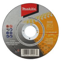 MAKITA kotouč řezný nerez 115x1.2x22.23mm, 12ks