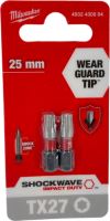 MILWAUKEE Šroubovací bity ShW TX27 25mm - 2ks 4932430884
