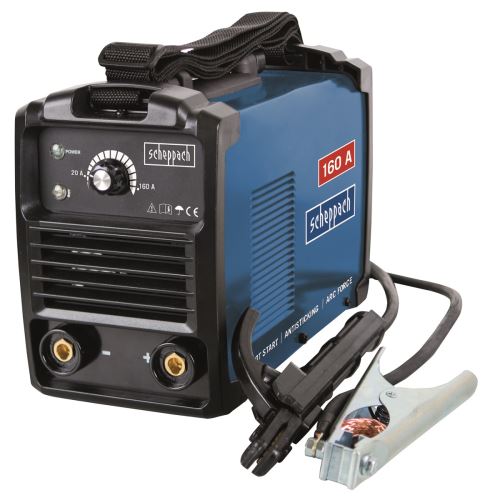 SCHEPPACH WSE1100 svářecí invertor 160 A s příslušenstvím