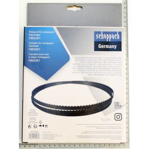 Scheppach Pilový pás 6/0,36/1490mm, 6 z/´´, použití dřevo, plasty pro Basato/Basa 1 obj.č. 7901501606