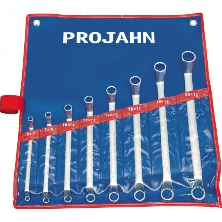 PROJAHN Sada vyhnutých očkových klíčů 8 dílů