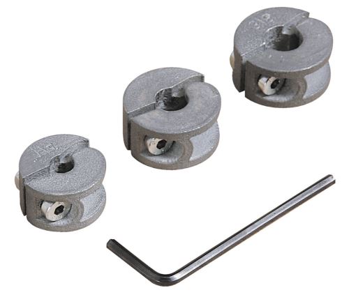 Wolfcraft 3 hloubkové dorazy nové (O 6-8-10mm) 2755000