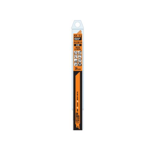 CMT Pilový plátek do pily ocasky BIM Flexible Wood-Metal 1122 HF - L225, I205, TPI10 (bal 20ks)