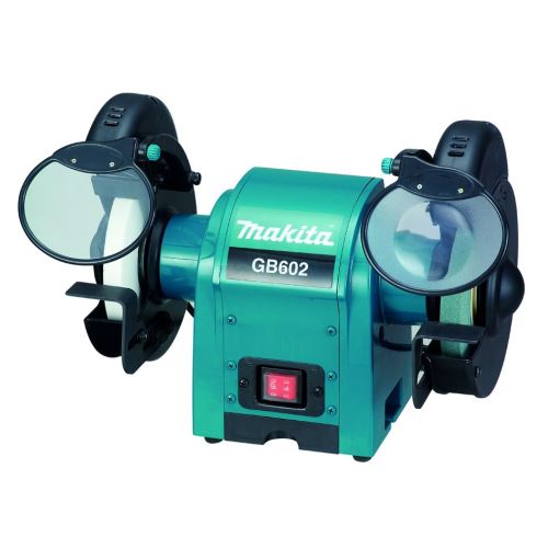 MAKITA Dvoukotoučová bruska s držákem,150mm,250W