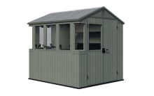 KETER zahradní domek Potting Shed 2v1 zelený s podlahou 17213856