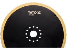 YATO YT-34701 Pilový list 100mm Bim-Tin nástroj pro oscilační multifunkční brusky, OIS uchycení YATO YT-34701 Pilový list 100mm Bim-Tin nástroj pro oscilační multifunkční brusky, OIS uchycení