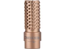 EXTOL PREMIUM  Rotační rašple na dřevo, válcová 20mm, závit M14 pro úhlovou brusku (1)