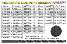 BUČOVICE TOOLS a.s. Vrták do kovu HSS 10,5x184mm prodloužený