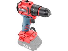 EXTOL PREMIUM  vrtací šroubovák aku s příklepem SHARE20V, BRUSHLESS, bez baterie (7)