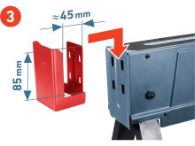 EXTOL PREMIUM  koza stavební skládací 1kus, nosnost 550kg, výška 60-85cm 8859999 (4)