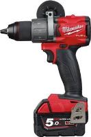 MILWAUKEE M18 BLPD2-502X aku příklepová vrtačka v kufru 2x5Ah bat + nabíječka 4933464517