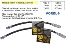 Tlaková hadička 78068 k maznici náhradní délka 500mm