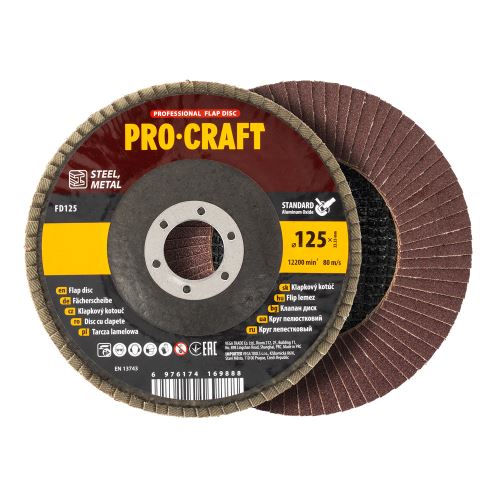 Lamelový kotouč Procraft FD125P60T27