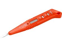 zkoušečka napětí digitální s LED světlem 12-250V, 12-250V, délka 146mm, plochý šroubovák zkoušečka napětí digitální s LED světlem 12-250V, 12-250V, délka 146mm, plochý šroubovák