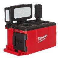 MILWAUKEE M18POALC-0 aku led světlo a nabíječka PACKOUT