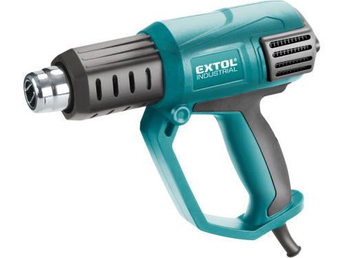 pistole horkovzdušná s plynulou regulací teploty a proudu vzduchu, 2000W EXTOL INDUSTRIAL 8794800