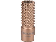 EXTOL PREMIUM  Rotační rašple na dřevo, válcová 20mm, závit M14 pro úhlovou brusku (2)