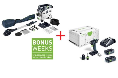 FESTOOL Sada brusky PLANEX a vysavače PLANEX LHS 2-M 225 EQ/CTL 36-Set