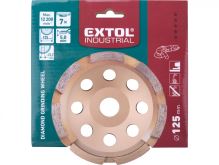 EXTOL INDUSTRIAL kotouč diamantový brusný jednořadý, O 125x22,2mm (2)