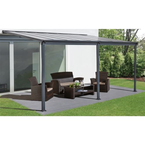 Riwall PRO RMPP 16 x 10 Anthracite hliníková pergola ( 5 x 3 m )