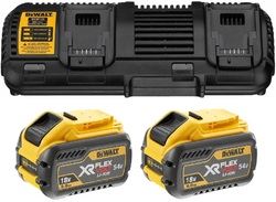 DEWALT DCB132X2 Nabíječka s akumulátory DUO 10,8-54V 2x9,0Ah Li-ion FLEXVOLT