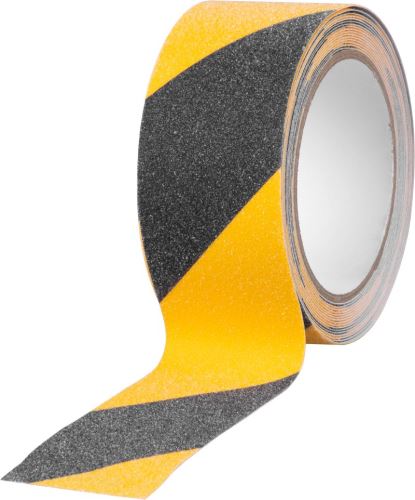 STREND PRO TR2173094 Protiskluzová lepící páska, 50mm/5m, černo-žlutá, extra odolná