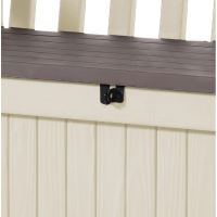 KETER 230398 EDEN GARDEN BENCH 265L Úložná lavice 140 x 60 x 84 cm, béžová/hnědá 17190198 (5)