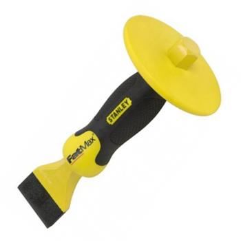 STANLEY Sekáč kamenický z kalené oceli s chráničem ruky, šířky ostří 45 mm, délky 250 mm