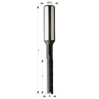 IGM F370 Dlabací vrták s lamači třísek - D17x105 L160 S=16x50 L (1)
