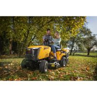 Riwall PRO RLT 102 HRD TWIN dvouválcový travní traktor 102 cm se zadním výhozem a hydrostatickou převodovkou (6)