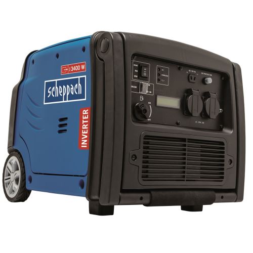 Scheppach SG 3400i invertorová elektrocentrála 3400 W s dálkovým ovládáním ZDARMA MOTOROVÝ OLEJ