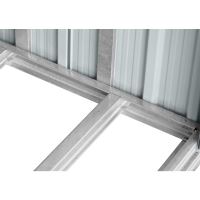 Riwall PRO RMWS 3x7 Anthracite přístřešek na dřevo 2 x 1,5 m s pultovou střechou antracit (5)