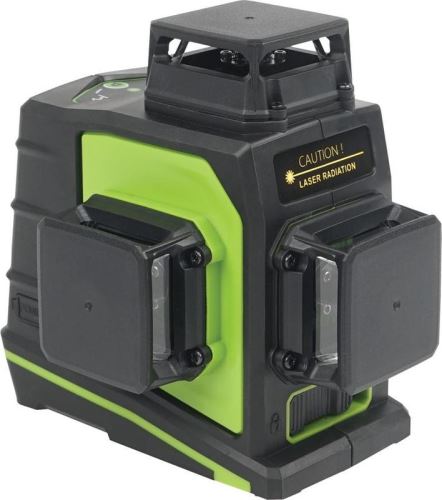 STREND PRO INDUSTRIAL GF360G Křížový laser 3D 360 zelený paprsek, samonivelační  30m/50m TR213978