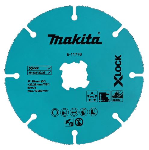 MAKITA řezný kotouč TCT X-LOCK 125mm