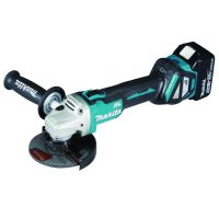 MAKITA Aku úhlová bruska s regulací 125mm Li-ion LXT 18V/3,0Ah,Makpac